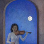 Girl and Violin